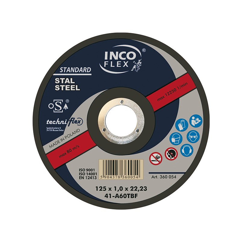 DISC POLIZARE METAL 115X4 INCOFLEX