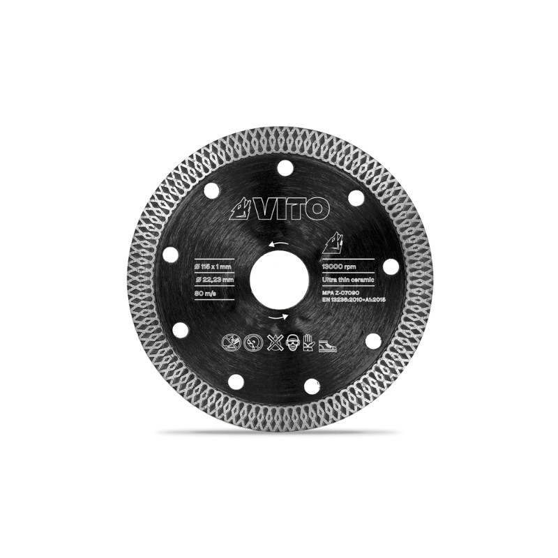 VITO DISC DIAM. CONT CERAM 115MM