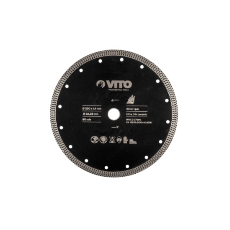 DISC DIAMANTAT CONTINUU CERAMICA 230MM VITO