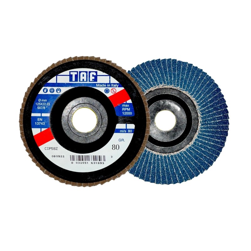 TAF DISC LAMELAR ZIRCONIU-OXID 125X22 GR80